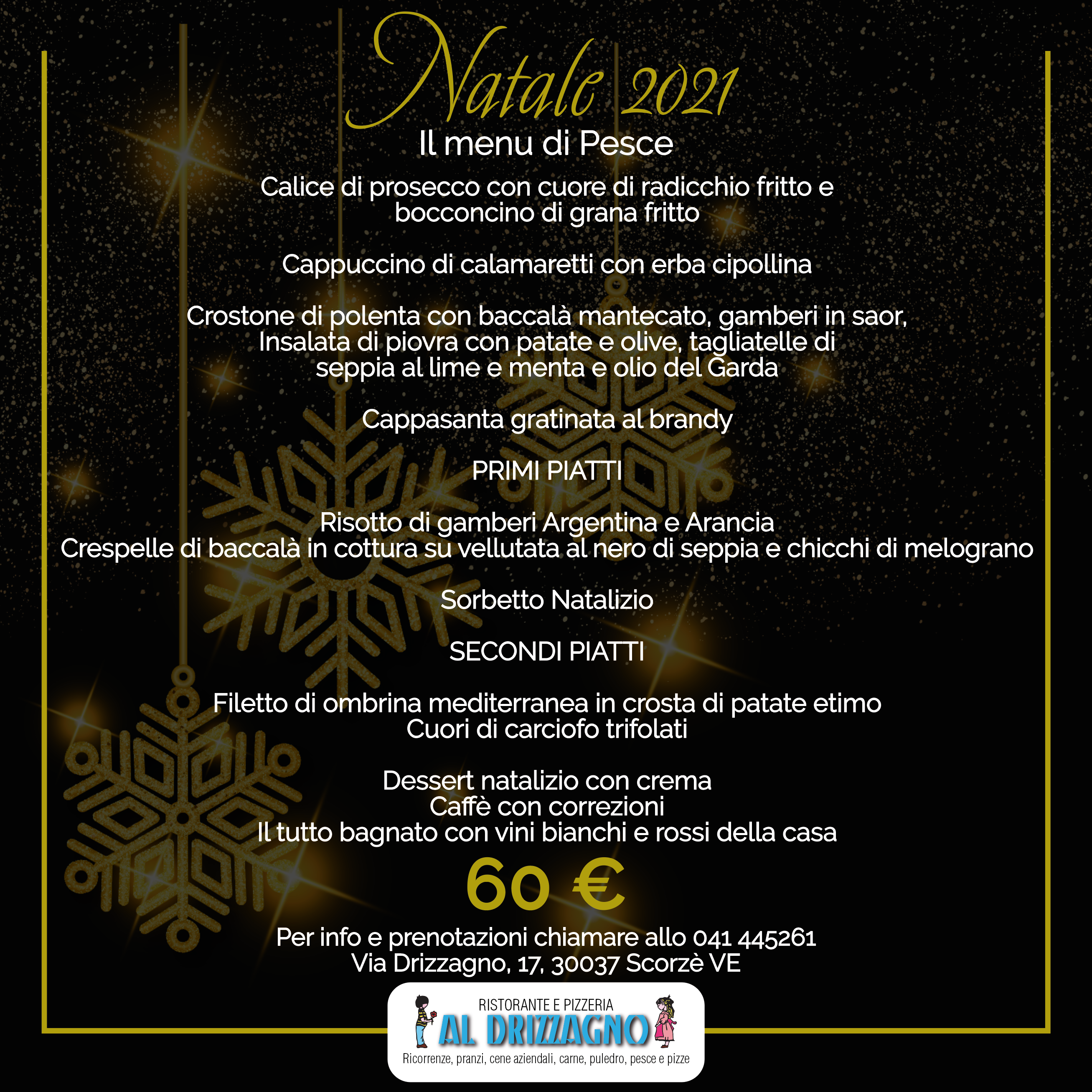 Menu di Pesce - Natale 2021