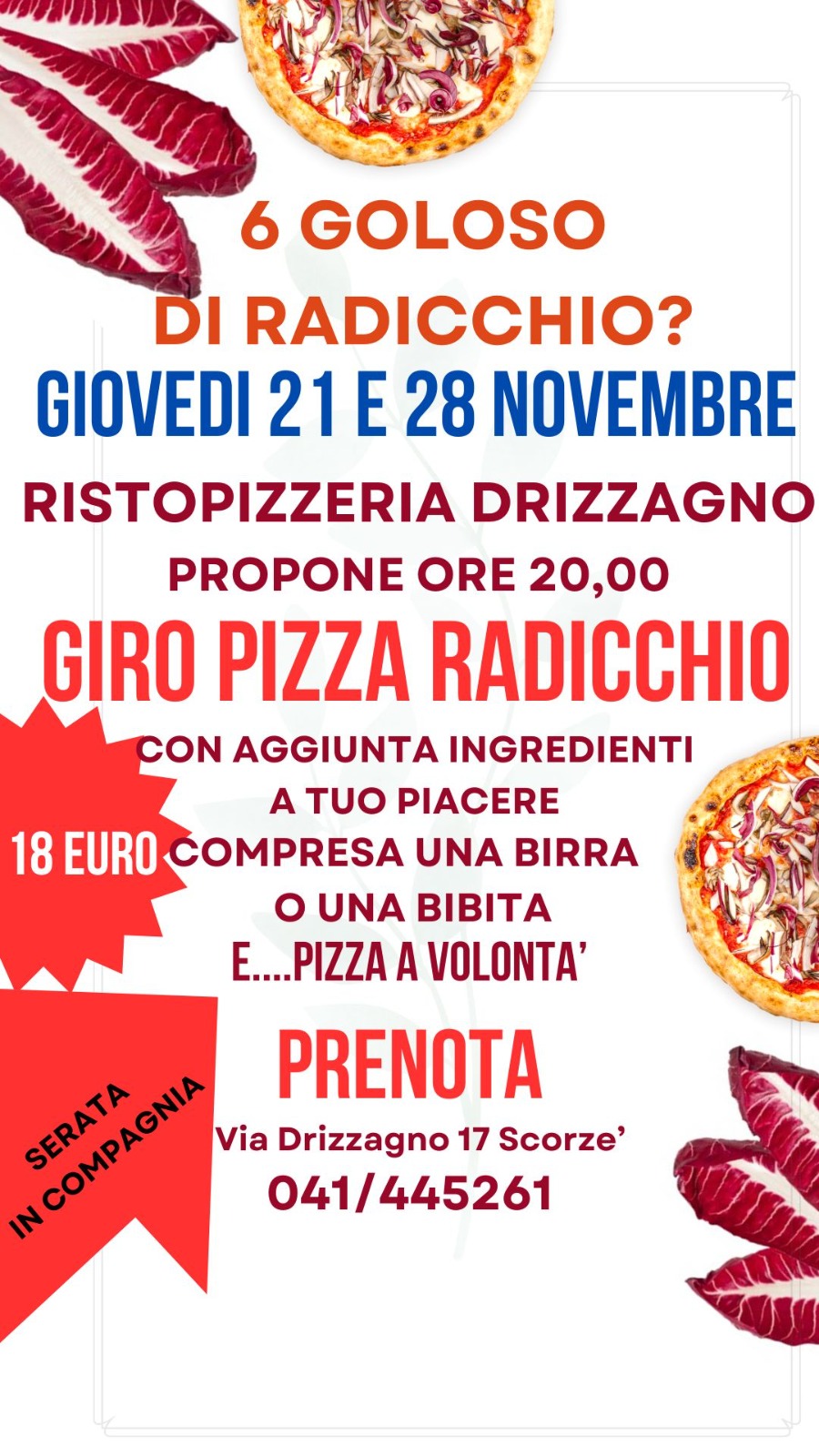 6 GOLOSO DI RADICCHIO?